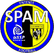 Sports FootBall Club France Logo Occitanie 09 - Ariège Ent. Football Spam 