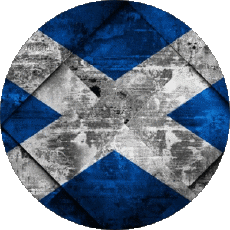 Drapeaux Europe Ecosse Rond 