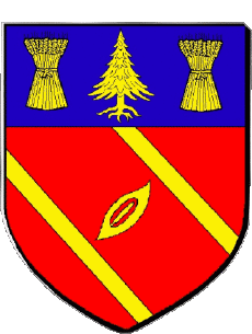 Blason-Drapeaux France Départements - Villes 43 SAINT JUST MALMON 