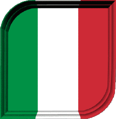 Bandiere Europa Italia Quadrato 