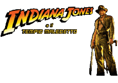 Multimedia Películas Internacional Indiana Jones el Templo Maldito Logotipo Italiano 