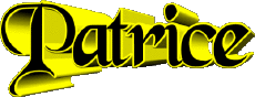 Vorname MANN - Frankreich P Patrice 