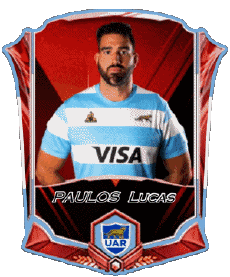 Deportes Rugby - Jugadores Argentina Equipo 2025 PAULOS Lucas 