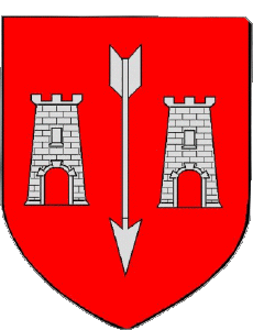 Flags France Departments - Cities 14 VIRE 