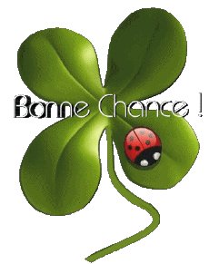 Messages French Bonne Chance Transparent Background 01 
