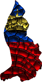 Fahnen Europa Liechtenstein Karte 