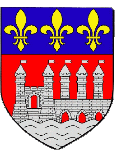 Fahnen Frankreich Abteilungen - Städte 17 SAINTES 