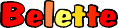 Prénoms FEMININ - France B Belette 