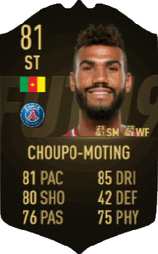 Multimedia Videospiele F I F A - Karten Spieler Kamerun Eric Maxim Choupo-Moting 