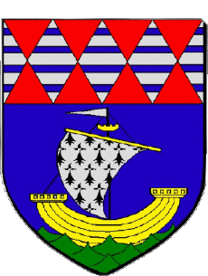 Wappen-Fahnen Frankreich Abteilungen - Städte 44 REZE 