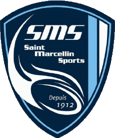 Sports Rugby Club France Logo Dept 38 St Marcellin Sport 