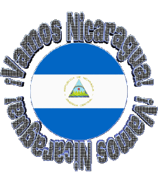 Nachrichten Spanisch Vamos Nicaragua Bandera 