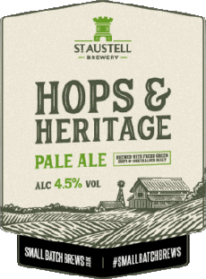 Hops & Heritage-Boissons Bières Royaume Uni St Austell Hops & Heritage
