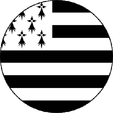 Banderas Francia Regiones Bretaña Ronda 