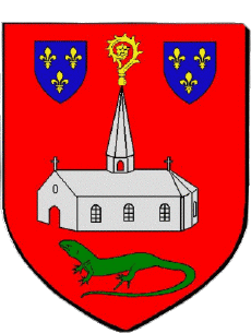 Blasone-Bandiere Francia Dipartimenti - Città 76 MONTIVILLIERS Blasone