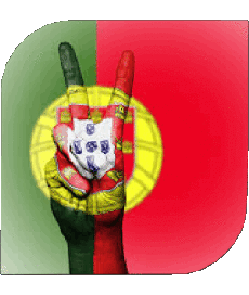 Fahnen Europa Portugal Platz 