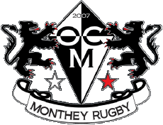 Sports Rugby - Clubs World - Logo Switzerland Ovalie Chablaisienne Monthey 