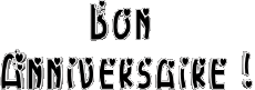 Mensajes Francés Bon Anniversaire Texte 004 