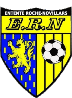 Sports FootBall Club France Logo Bourgogne - Franche-Comté 25 - Doubs Entente Roche Novillars 
