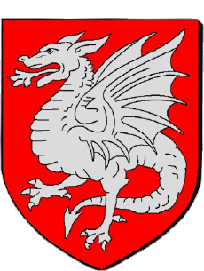 Wappen-Fahnen Frankreich Abteilungen - Städte 83 DRAGUIGNAN 