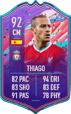 Multimedia Videogiochi F I F A - Giocatori carte Spagna Thiago Alcântara 