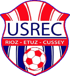 Sports FootBall Club France Logo Bourgogne - Franche-Comté 70 - Haute Saône US Rioz Etuz Cussey 