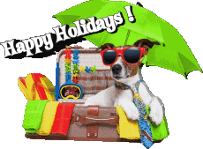 Mensajes Inglés Happy Holidays Fondo transparente 11 