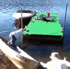 Humour - Fun Transports Bateaux Chutes Fail Gamelles 