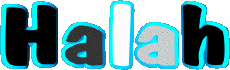Nombre FEMENINO - Magreb Musulmán H Halah 