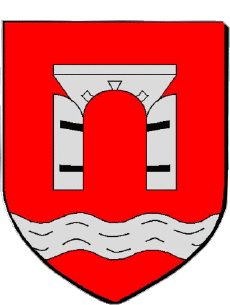 Wappen-Fahnen Frankreich Abteilungen - Städte 70 PORT SUR SAONE 