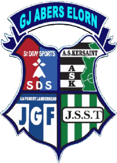 Sports FootBall Club France Logo Bretagne 29 - Finistère GJ Abers Elorn 