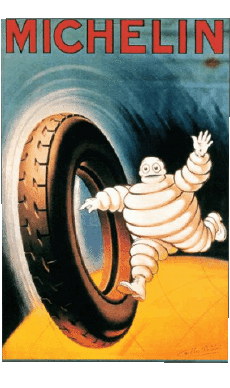 Humor -  Fun Retro posters - Brands Michelin 