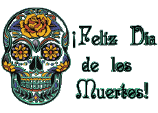 Messages Espagnol Feliz Dia de los Muertos 02 