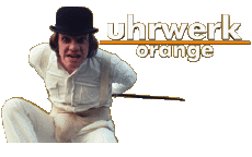 Multi Média Cinéma International Orange Mécanique Logo Allemand 