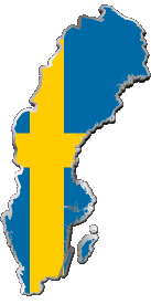 Banderas Europa Gamuza Mapa 