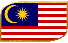 Fahnen Asien Malaysia Rechteck 