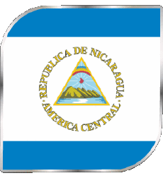 Fahnen Amerika Nicaragua Platz 
