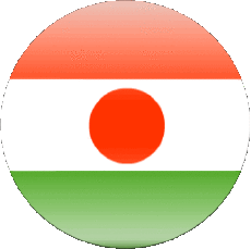 Flags Africa Niger Round 
