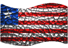 Bandiere Africa Liberia Rettangolo 