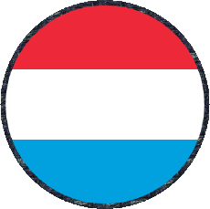 Bandiere Europa Lussemburgo Tondo 