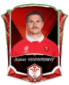 Sports Rugby - Joueurs Pays de Galles Equipe 2025 Aaron WAINWRIGHT 