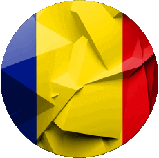 Bandiere Africa Chad Tondo 