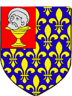 Wappen-Fahnen Frankreich Abteilungen - Städte 17 SAINT JEAN D ANGELY 