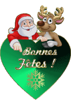 Messagi Francese Bonnes Fêtes (Noël) Série 07 