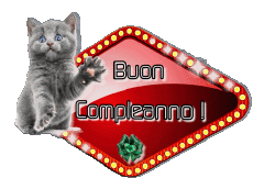 Messages Italien Buon Compleanno Animali 004 