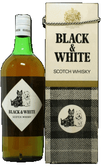Bebidas Whisky Black and White 