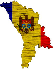 Flags Europe Moldova Map 
