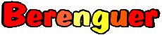 First Names MASCULINE - Spain B Berenguer 