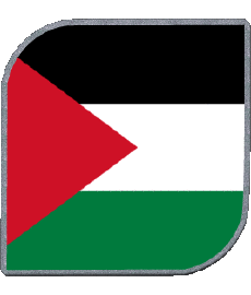 Banderas Asia Palestina Plaza 