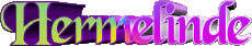 Vorname WEIBLICH - Frankreich H Hermelinde 